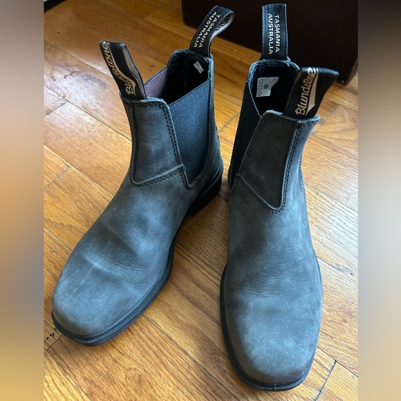 Blundstone dress boot rustic black size 7.5 - Picture 5 of 8